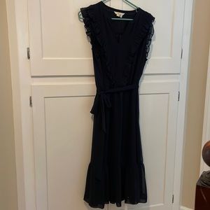 Boden Navy Midi Dress size 10R